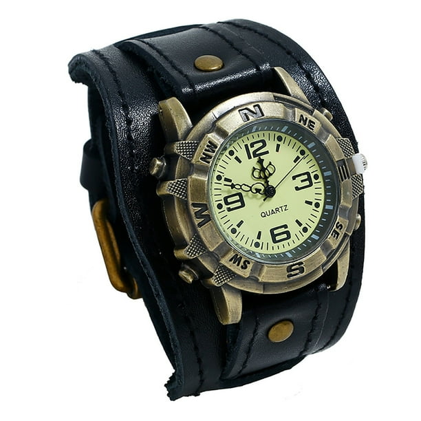 HOARBOEG Watch for Men Father s Day Gift Men Punk Retro Simple