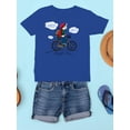 thumbnail image 3 of Cat With Bicycle T-Shirt Juniors -Image by Shutterstock,  Medium, 3 of 4