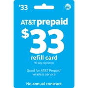AT&T Prepaid $33 e-PIN Top Up (Email Delivery)