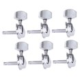 thumbnail image 4 of Raindrops 6Pcs Tuning Pegs for Folk Guitar Maintenance Fix Strings Silver, 4 of 8