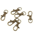 thumbnail image 2 of 40pcs Swivel Lanyards Clasps For Jewelry Findings - Antique Antique Brass, 2 of 8