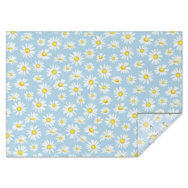 Tablecloth,Oil Proof Spill Proof Polyester Table Cover for Rectangle Tables,Durable Tablecloth Cute Tablecloths for Camping Dining Buffet Parties