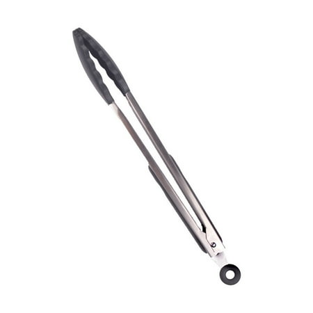 

Qepwscx Silicone Kitchen Cooking Salad Serving BBQ Tongs Stainless Steel Handle Utensil Clearance