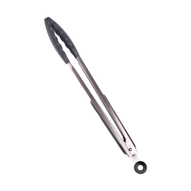 Pinces pour Cuisiner avec Embouts en Silicone Pinces de Cuisine en Silicone pour Servir Bbq Pinces Poignée en Acier Inoxydable Ustensile Pinces de Cuisine avec Embouts en Silicone Ustensiles de Cuisine en Acier Inoxydable