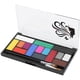 thumbnail image 1 of Face Paint, Halloween Makeup Kit Ingredient Safety Hypoallergenic 15 Color Water Soluble Pigment For Masquerade Balls For Theme Parties ANGGREK Ocean Broad Surfboard Fins, 1 of 8