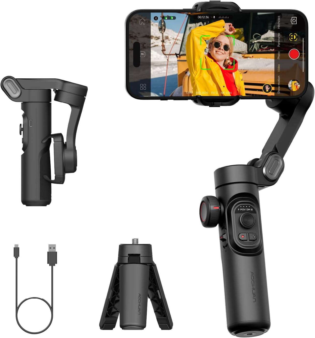 DJI Osmo Mobile 7P Gimbal Stabilizer for iPhone, Android, Native