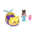 thumbnail image 1 of Polly Pocket Bumblebee Vehicle Set, Micro Doll with Themed Die-cast Car & Flower Figure, 1 of 5