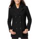 thumbnail image 2 of Abrigo de guisante I-N-C para mujer negro XX-Large, 2 of 2