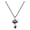 Red, variant on Stainless Steel Dinosaur Capri Ruby Rhinestone Polished Dragon Pendant Necklace Color Green N105
