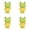 Green 4PCS, variant on Dog Toy Frog Toy Dog Squeak With Ringing Paper Toy Animal Dog Chew Toy Pet Interactive Toy Suitable For Puppies Small Dogs Medium Dogs,15x24 cm,Red
