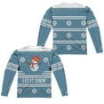 thumbnail image 1 of Ugly Christmas Sweater (Front - Back Print) - Regular Fit Long Sleeve Shirt - X-Large, 1 of 2