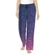 thumbnail image 1 of Fotbe Violet Glitter Pantalones de Pijama para Mujer, Pantalones de Dormir, Pantalones Pj con Cordón y Bolsillos-X-Large, 1 of 6