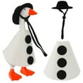 thumbnail image 2 of Meggemo Christmas Snowman Goose Costume Set Lawn Porch Decor (Goose Not Included) Xmas Animal Outfit for Holiday Outdoor Display, 2 of 7