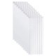 thumbnail image 1 of Azulejos de espejo de disco de vidrio Uxcell 1600 PCS, azulejos de mosaico de espejo plateado autoadhesivos de 5 x 5 mm, 10 hojas, 1 of 7