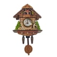 thumbnail image 1 of Bewildely Relojes de cuco Reloj de cuco alemán de la Selva Negra, colgante de , campana oscilante automática, péndulo, reloj de pared de cuco Type3 NO3, 1 of 6