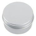 thumbnail image 3 of 30Ml Silver Small Round Lip Balm Storage Jar Containers with Screw Cap for Lip Balm, Cosmetic, Candles or Tea Pack of 72, 3 of 8