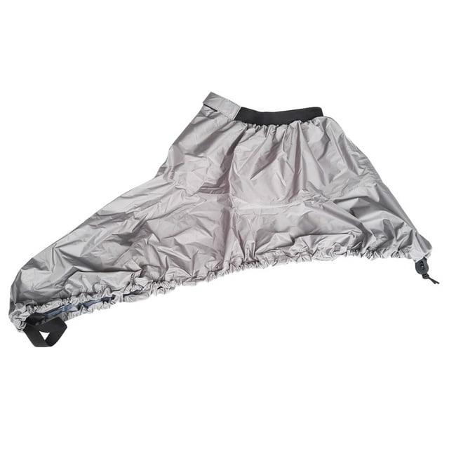 Sonducket Universal Ajustable Kayak Canoa Barco Cockpit Spray Cubierta Cubierta Deportes acuáticos Gris S