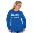 thumbnail image 5 of Some Chicks Marry LGBTQ Lesbian Pride Women Plus Size Sweatshirt Brisco Brands 4X, 5 of 6