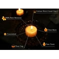 thumbnail image 4 of 12pcs Natural Beeswax Tealight Candles - Organic Candle Honey Scent Smokeless Clean Burning, 4 of 6