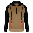 thumbnail image 4 of pstuiky Camisas para hombre de manga larga, Sudadera deportiva informal con capucha y retazos para hombre, de manga larga, estilo blusa tops de invierno para hombre xxl, 4 of 5