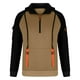 thumbnail image 4 of pstuiky Camisas para hombre de manga larga, Sudadera deportiva informal con capucha y retazos para hombre, de manga larga, estilo blusa tops de invierno para hombre xxl, 4 of 5