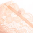 thumbnail image 2 of BRIGHTFUFU 3 piezas de tubo bandeau transparente sin tirantes elástico de encaje floral para mujer con sujetador - Talla XL, 2 of 7