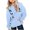 00#Sky Blue2247, variant on Byoo Girl's Butterfly Oversized Hoodie Long Sleeve Pullover Hooded Sweatshirt Casual Daily Top,White