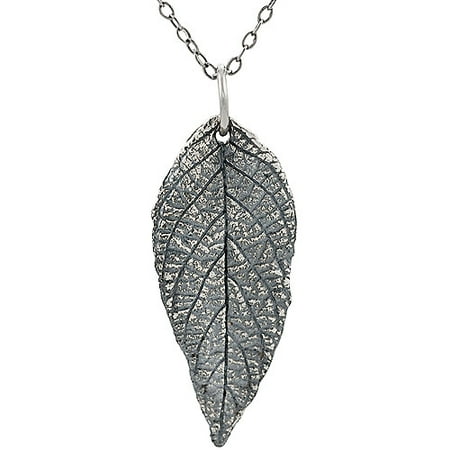 Brinley Co. Sterling Silver Oxidized Lea