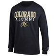 thumbnail image 2 of Men's Champion  Black Colorado Buffaloes Alumni Logo Stack Long Sleeve T-Shirt, 2 of 3