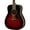 Tobacco Sunburst, variant on Yamaha Dreadnought FG Series Acoustic Guitar, Off-White