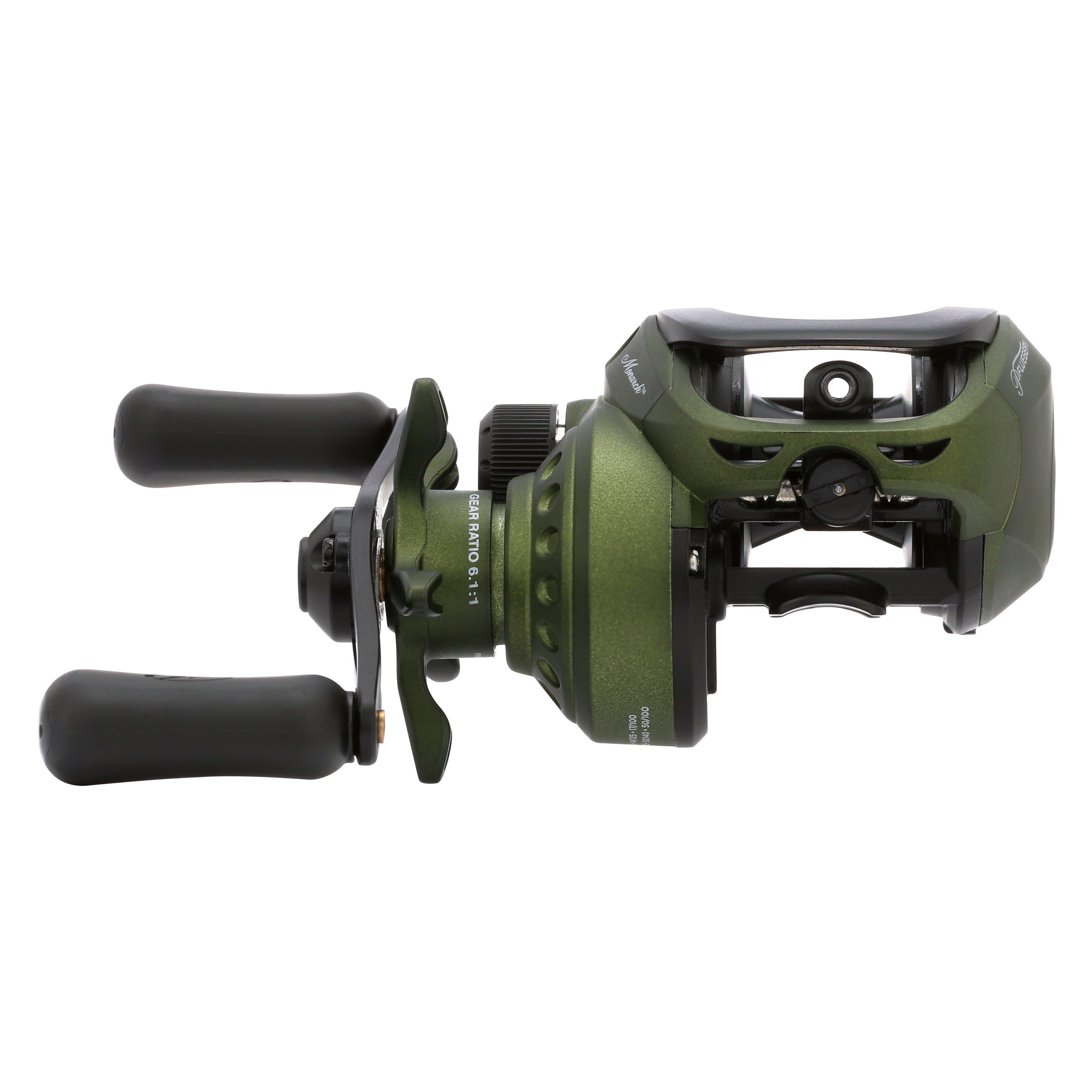 Pflueger Monarch Low Profile Baitcast Fishing Reel, Right-Handed