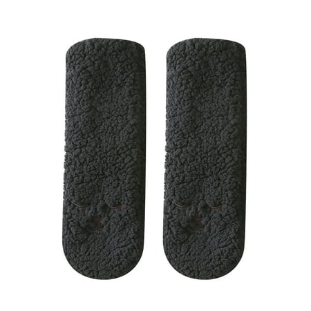 

Huaai socks for women Women Autumn And Winter Home Warm Socks Cute Plus Thickened Floor Socks Stockings cute socks Black