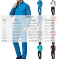 thumbnail image 2 of Maqroz Mens Two Piece Tracksuit Sets Contrast Raglan Sleeve Zip Up Jacket Side Stripe Sweatpants Casual Athletic Activewear Outfits for Morning Running, 2 of 7