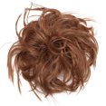 thumbnail image 5 of SEGO Messy Bun Hair Piece Synthetic Fake Hair Extensions Wavy Scrunchie Hair Ponytail Hair Extension for Women Black Color, 5 of 9