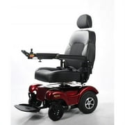 Merits Health Products P3102-ARMUB Regal Power Wheelchair, Red