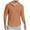 Orange, variant on T-Shirts for Men Long Sleeve Hooded Solid Color Loose Shirt Khaki XXL
