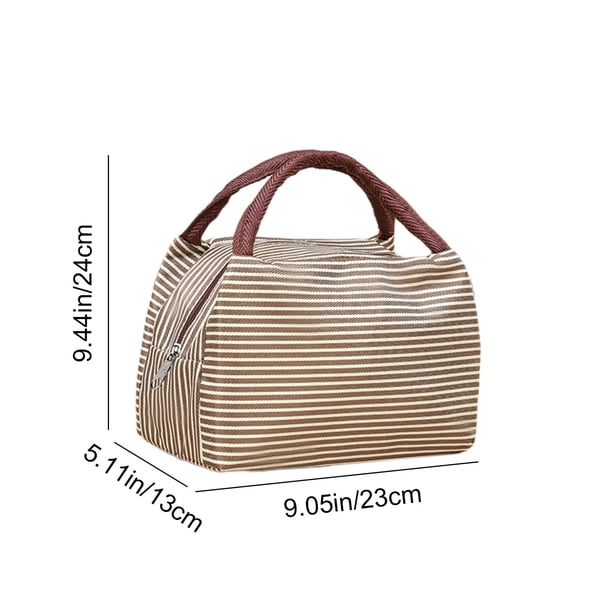 Bolsa de Almuerzo Mujeres Bolsas de Almuerzo de Hombres Y Mujeres, Aislamiento de Lámina de Aluminio de Gran Capacidad, Bolsas de Almuerzo Reutilizables, Bolsas de Almuerzo a Prueba de Fugas, Bolsas D