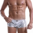 thumbnail image 6 of Bigersell Cotton Cheeky Underwear for Women Clearance Womens Cotton Panties G-Strings Panty Style P-1686 Nylon Brief Panties Seamless Thong Briefs Mid Waist Women's Bikini Panties Silver L, 6 of 8