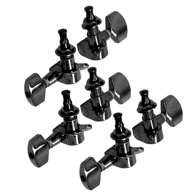 Guitar Tuning Pegs, High Performance String Tuners, Stability And Durability For Guitar Repair Master Acoustic Guitar Gold,Silver,Black