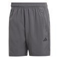 thumbnail image 2 of Pantalones cortos de entrenamiento adidas Essentials Woven para hombre, gris y negro, 2 of 9