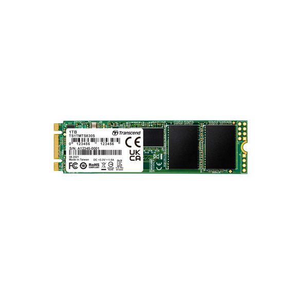 SSD Transcend 1TB M.2 SATA III 2280 con caché DRAM