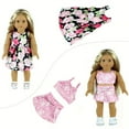 thumbnail image 3 of 18 Inch/45.72 Cm Girl Doll Clothes And Accessories Suitable For All 18 Inch Dolls,, 3 of 4