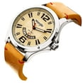 thumbnail image 2 of Wrangler Men's Watch Western Collection (Silver/Tan), 2 of 4