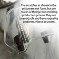 thumbnail image 4 of Transparent Universal Motorcy Windshield Extension Adjustable Spoiler Motorcycle Front Deflector, 4 of 5
