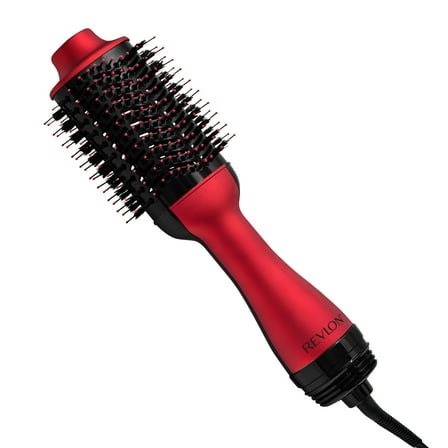 Revlon One-Step Volumizer Hair Dryer and Hot Air Brush, Limited Edition Red