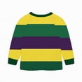 thumbnail image 4 of KPOPLK Toddler Baby Boy Clothes Carnival Print Long Sleeve Sweatshirt Pullover Tops and Jogger Pants Cute Fall Winter Outfit(3-4 Years,), 4 of 7