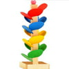Kids Children Wooden Tree Marble Ball Run Track Game Intelligence Educational Baby Toys