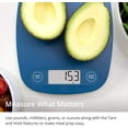 Greater Goods Digital Food Kitchen Scale, Perfect for Cooking, Baking, Meal Planning