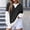 Black, variant on Crew Neck Sweatshirts for Women Color Block Oversized Fashion Pullover Tops Long Sleeve Loose Fall Winter Print Casual Comfy Soft Shirts