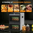 thumbnail image 5 of Food Dehydrator Machine with 12 Stainless Steel Trays,95℉ - 176℉ Adjustable Temperature Control Dehydrator for Jerky and Meat Fruit Vegetables Pet Treats Herbs Meal Prep,Digital Timer, 5 of 8